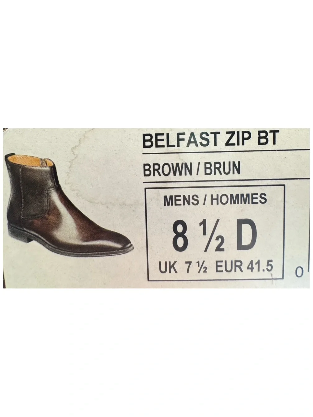 Florsheim Men's Brown Leather Chukka Boots - Zip Ankle Style